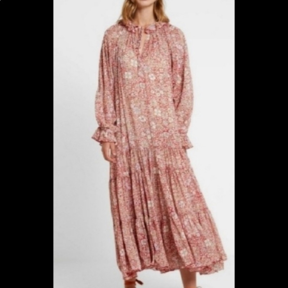 Boho o.p.t- Paisleys print dress